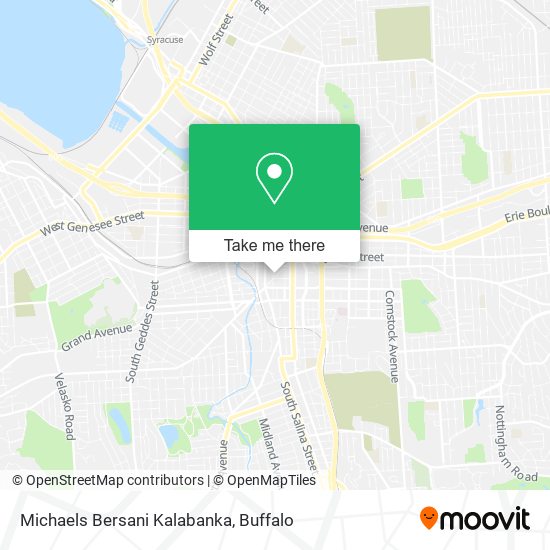 Mapa de Michaels Bersani Kalabanka
