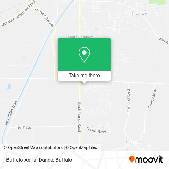Buffalo Aerial Dance map