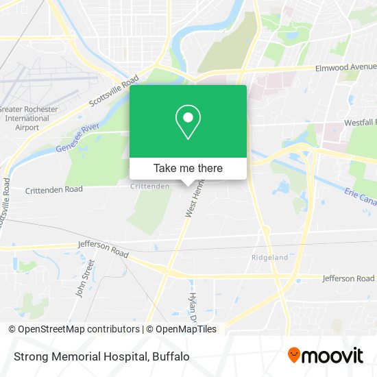Strong Memorial Hospital map