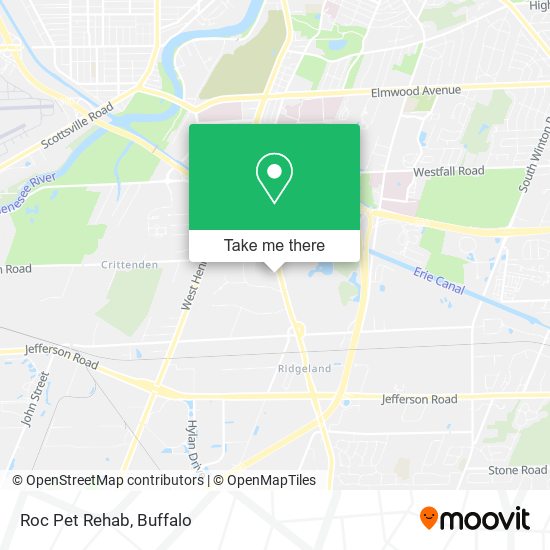 Mapa de Roc Pet Rehab