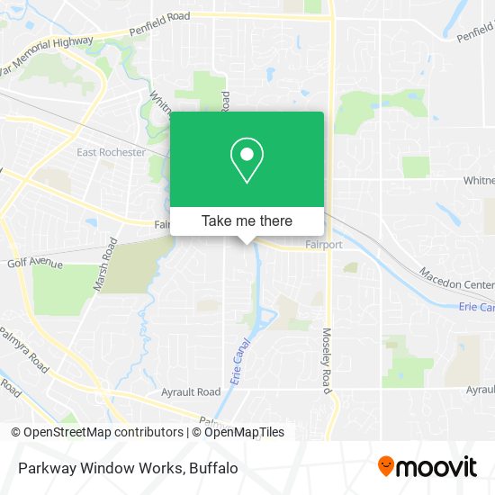 Mapa de Parkway Window Works