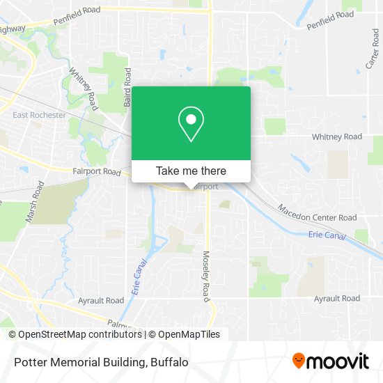 Mapa de Potter Memorial Building