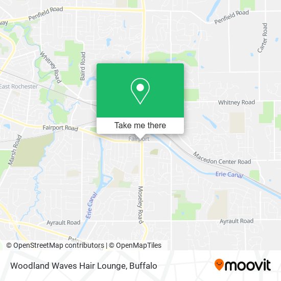 Woodland Waves Hair Lounge map