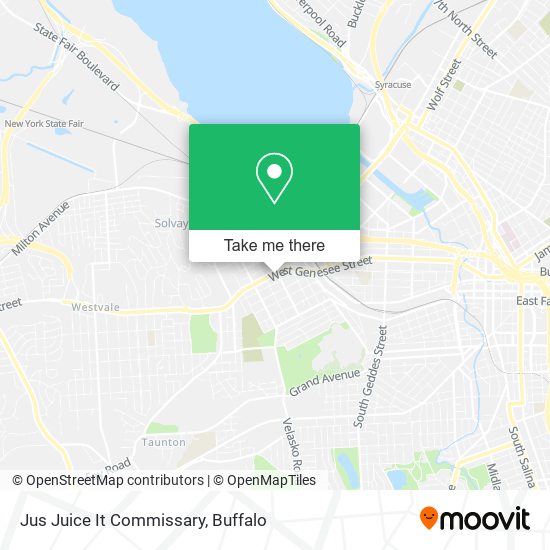 Jus Juice It Commissary map