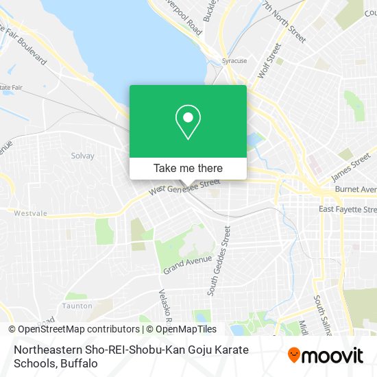 Northeastern Sho-REI-Shobu-Kan Goju Karate Schools map