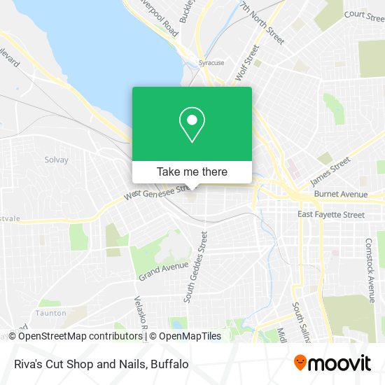 Mapa de Riva's Cut Shop and Nails