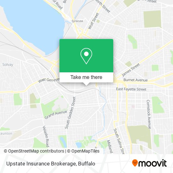 Mapa de Upstate Insurance Brokerage