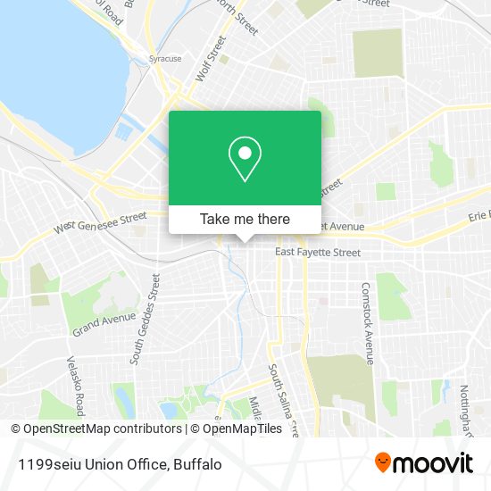 1199seiu Union Office map