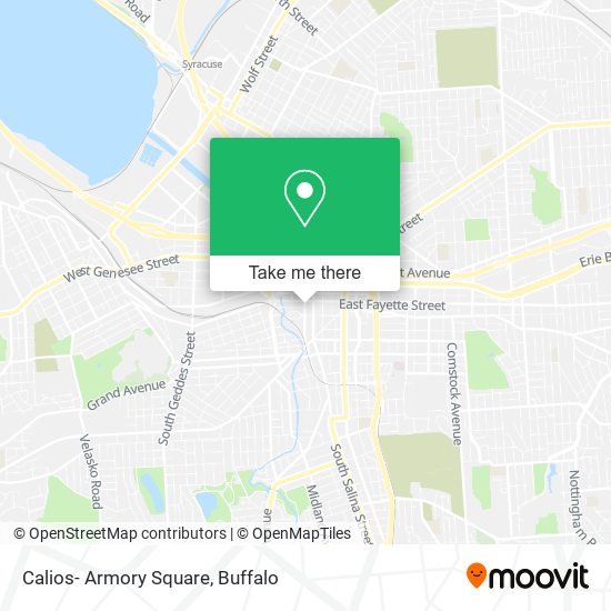 Mapa de Calios- Armory Square