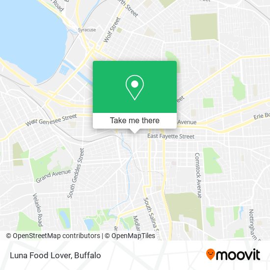 Mapa de Luna Food Lover