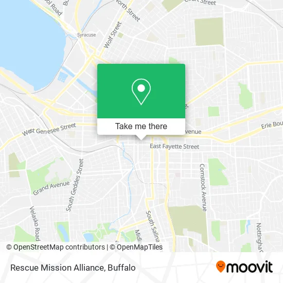 Rescue Mission Alliance map