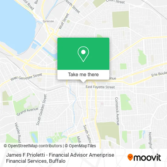James F Prioletti - Financial Advisor Ameriprise Financial Services map