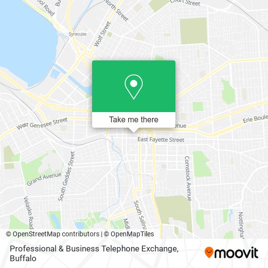 Mapa de Professional & Business Telephone Exchange