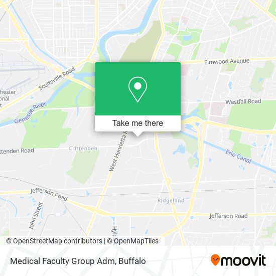 Medical Faculty Group Adm map