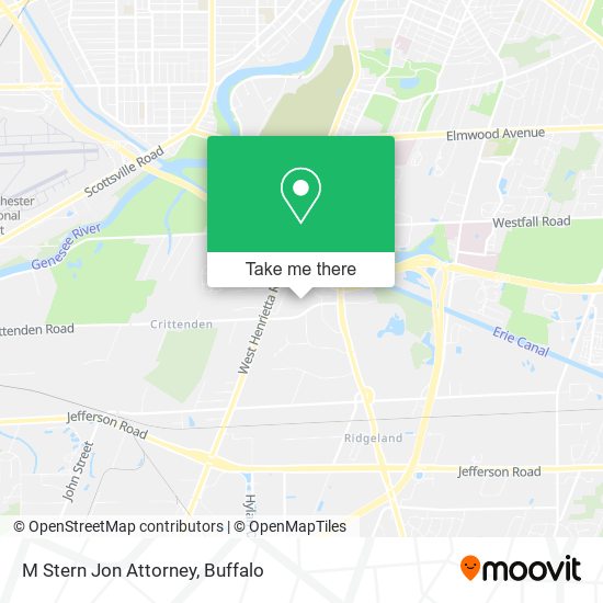 M Stern Jon Attorney map