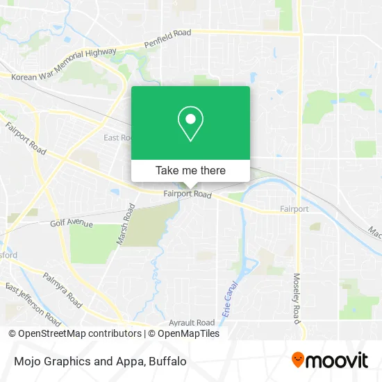 Mojo Graphics and Appa map