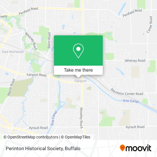 Perinton Historical Society map