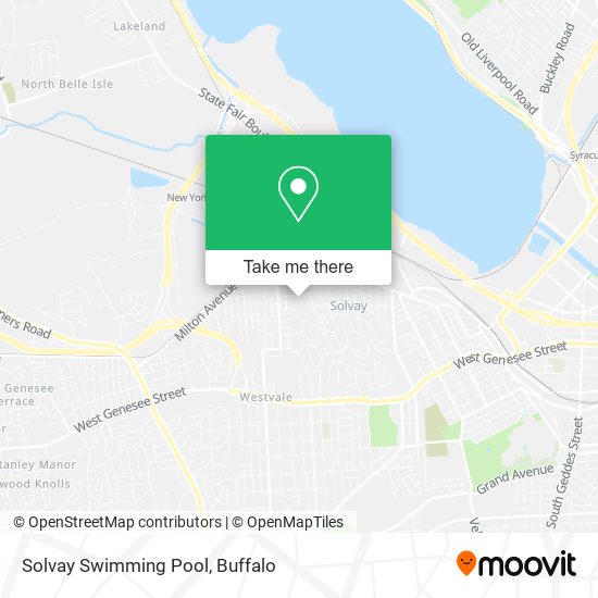 Mapa de Solvay Swimming Pool