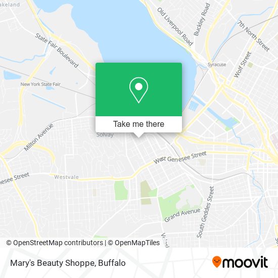 Mary's Beauty Shoppe map