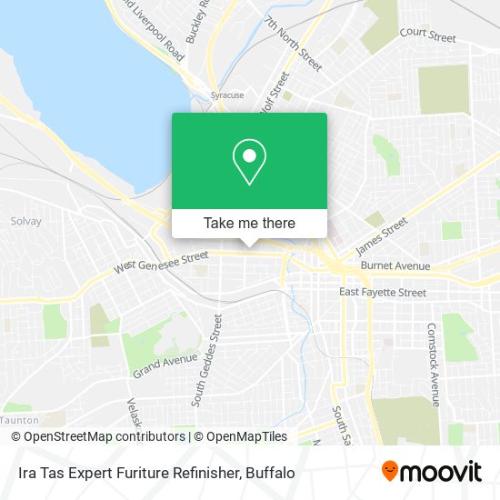 Ira Tas Expert Furiture Refinisher map
