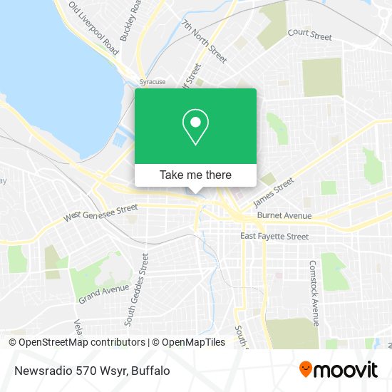 Mapa de Newsradio 570 Wsyr