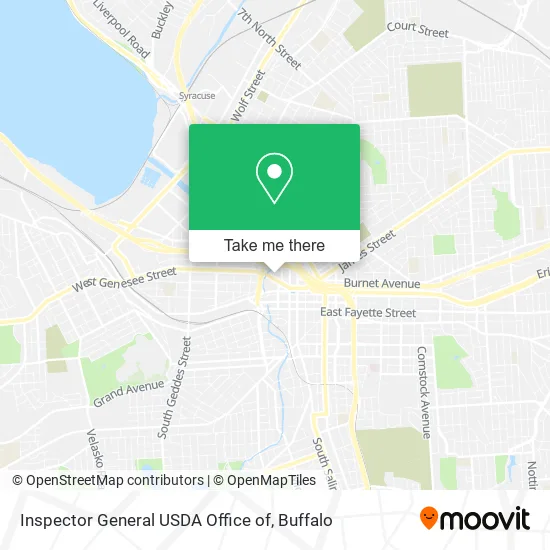 Mapa de Inspector General USDA Office of