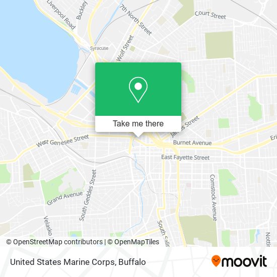 United States Marine Corps map