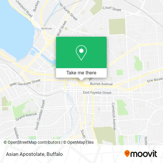 Asian Apostolate map