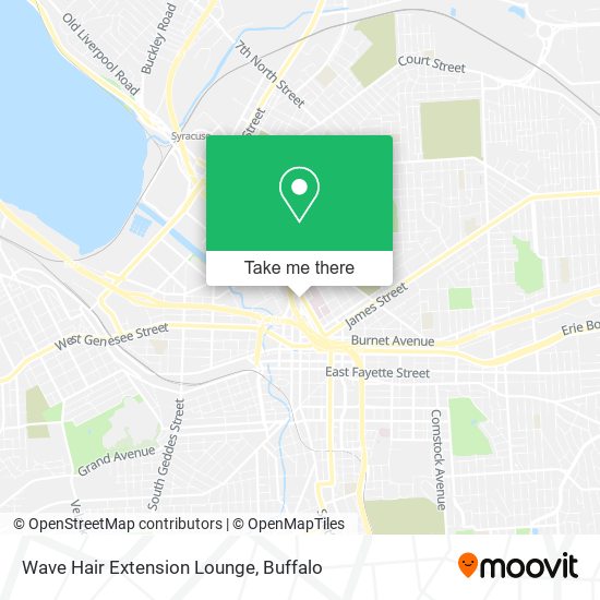 Mapa de Wave Hair Extension Lounge