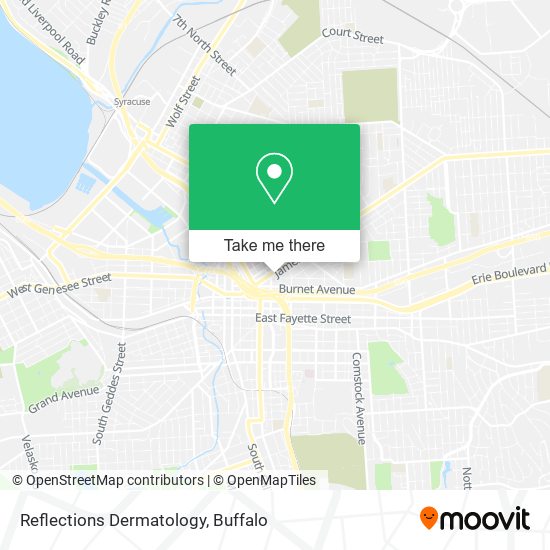 Reflections Dermatology map