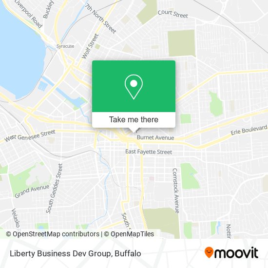 Liberty Business Dev Group map