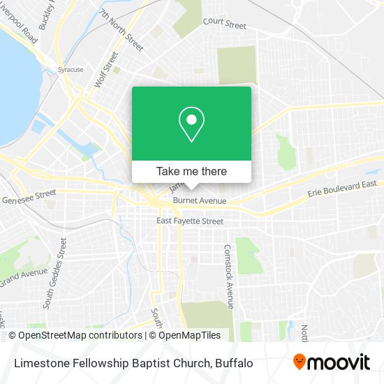 Limestone Fellowship Baptist Church map