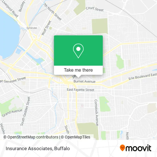 Insurance Associates map