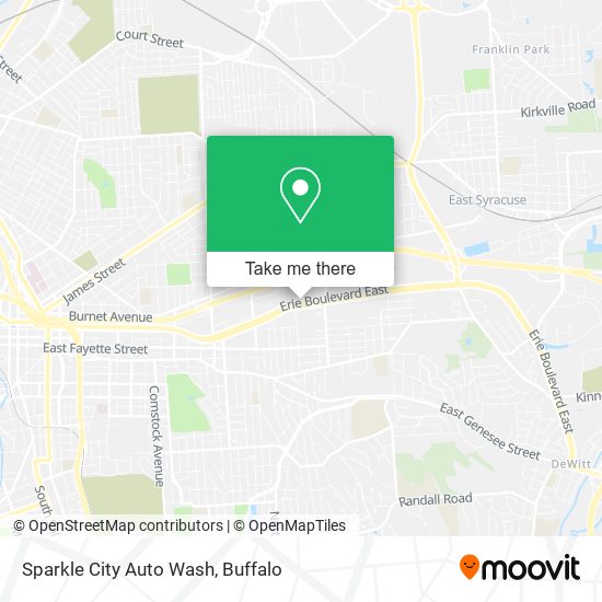 Sparkle City Auto Wash map