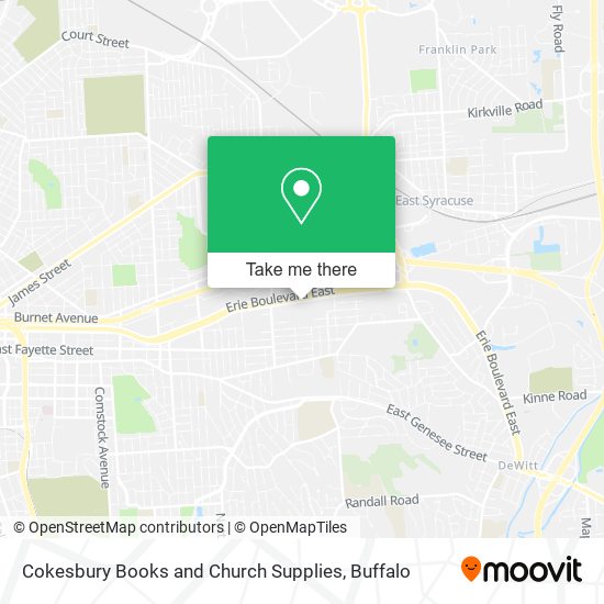 Cokesbury Books and Church Supplies map