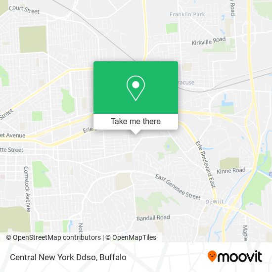 Central New York Ddso map