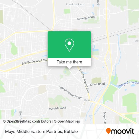Mays Middle Eastern Pastries map