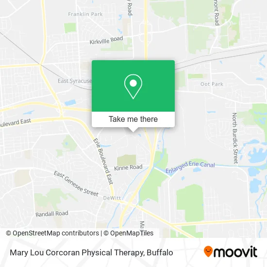 Mary Lou Corcoran Physical Therapy map