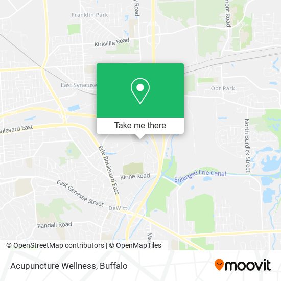 Mapa de Acupuncture Wellness