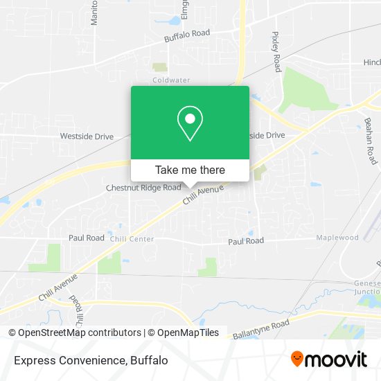 Express Convenience map