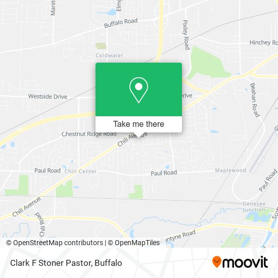 Clark F Stoner Pastor map