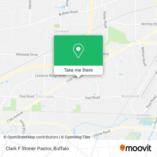 Clark F Stoner Pastor map