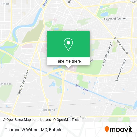 Thomas W Witmer MD map