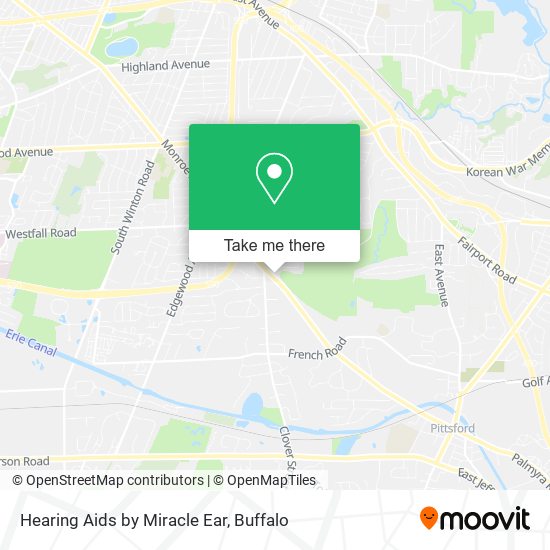 Mapa de Hearing Aids by Miracle Ear