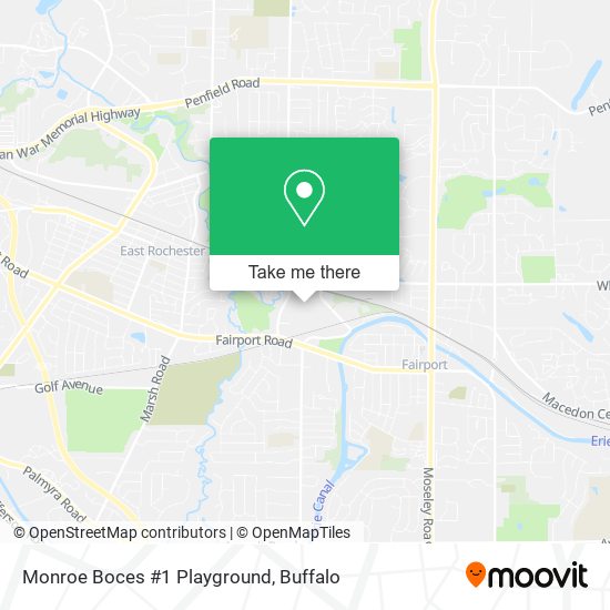 Monroe Boces #1 Playground map