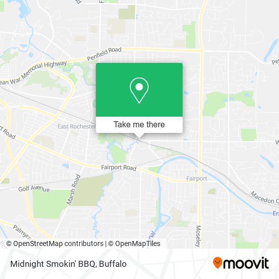 Midnight Smokin' BBQ map