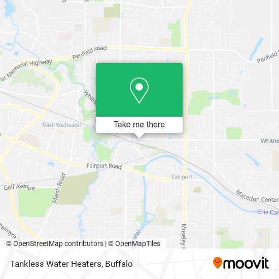 Tankless Water Heaters map