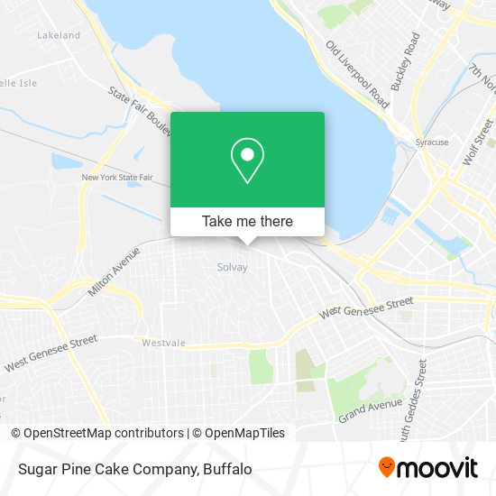 Sugar Pine Cake Company map