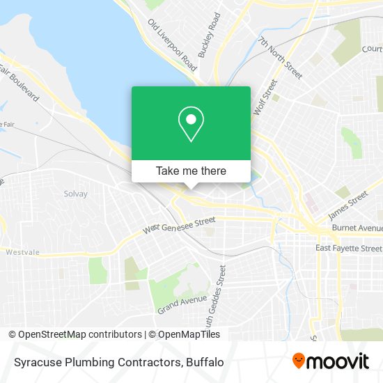 Syracuse Plumbing Contractors map