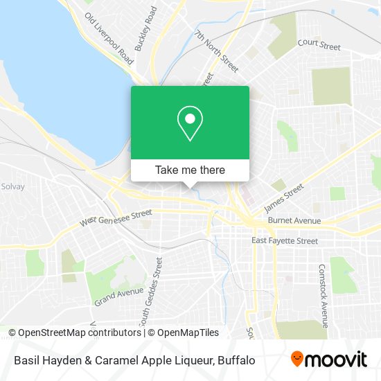 Basil Hayden & Caramel Apple Liqueur map